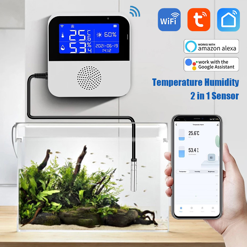 Aquarium Fish Live - WiFi Tuya akıllı yaşam LED ekran