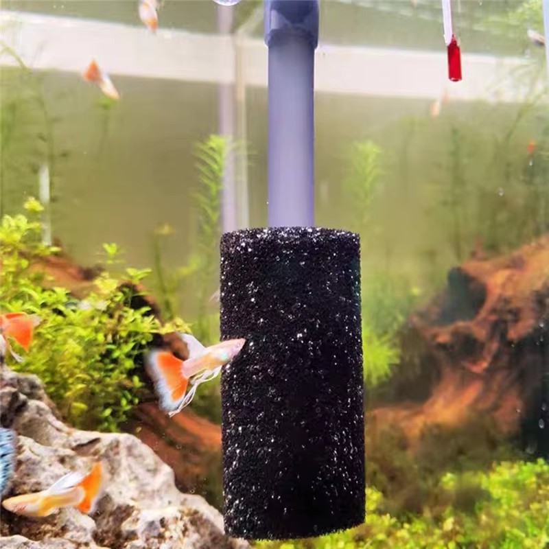 Aquarium Fish Black - 5'li Paket Ön Filtre Süngeri Akvaryum