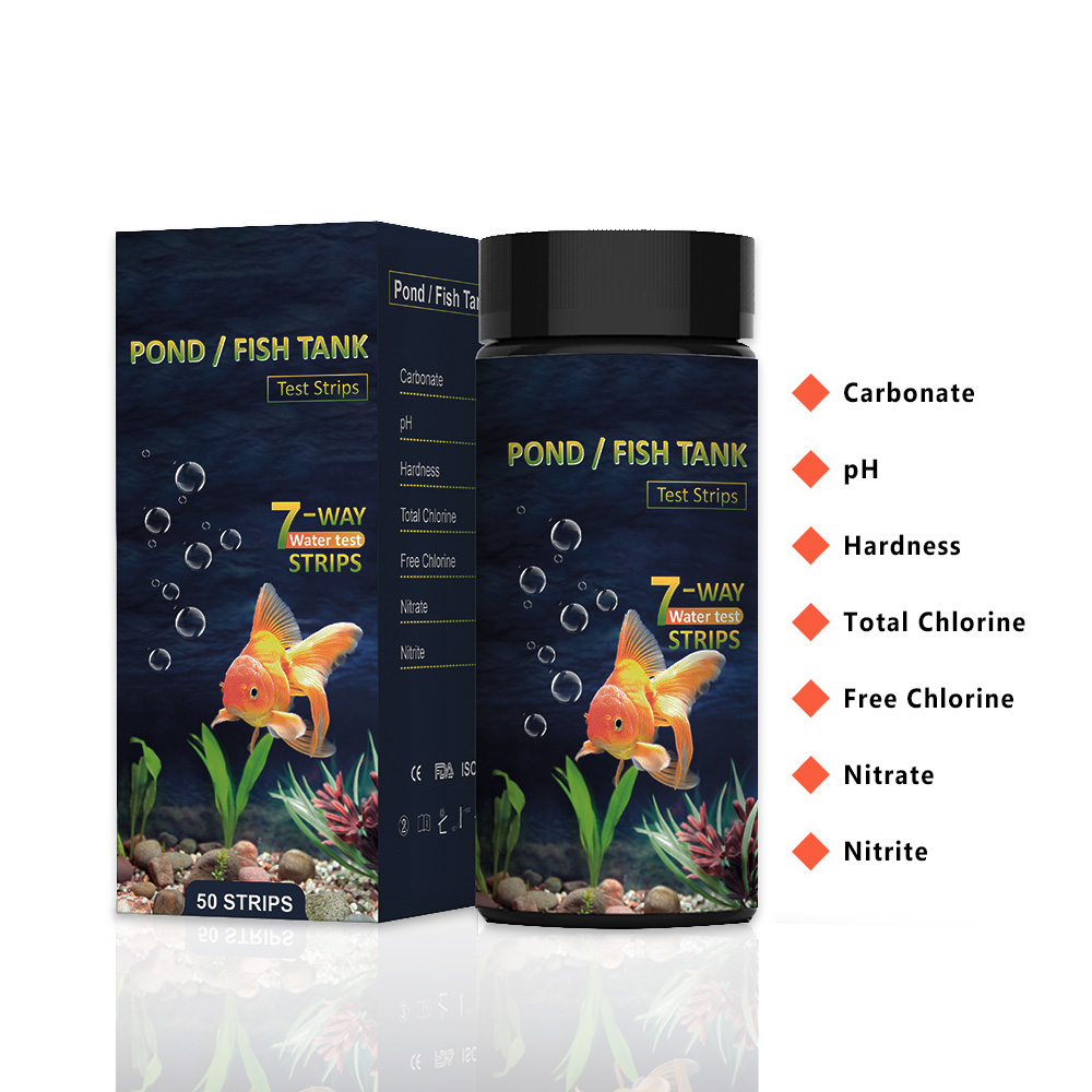 Aquarium Fish Freshwater - 7'si 1 Arada Akvaryum Test Şeritleri,
