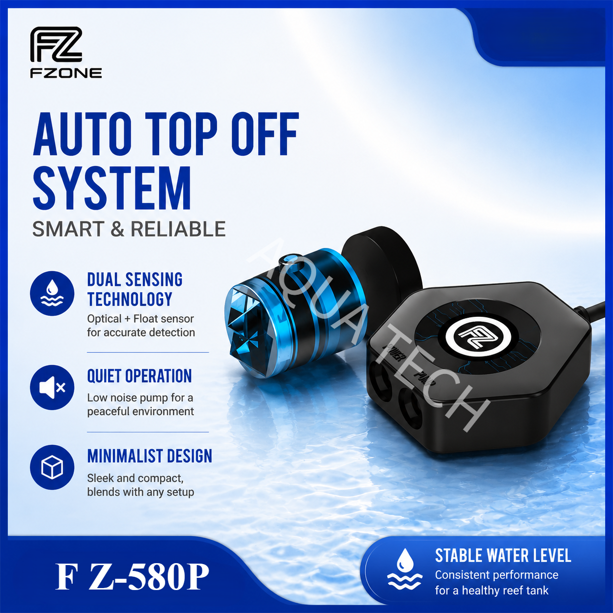 Aquarium Fish Freshwater - Fzone ATO580 Otomatik Su Doldurma Sistemi