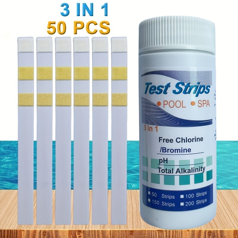 Aquarium Fishing - Klor PH Test Şeritleri SPA Yüzme