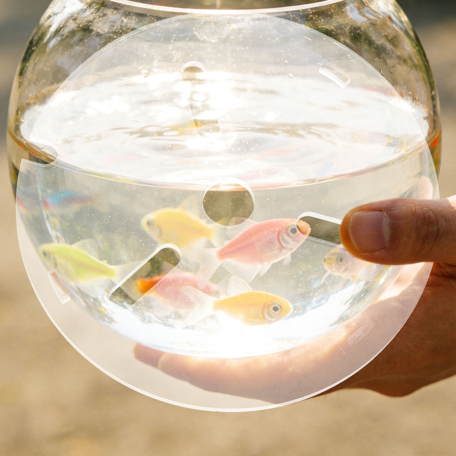 6 inç Şeffaf Akrilik Akvaryum  - Aquarium Fish In Bowl incelemesi ve fiyatı