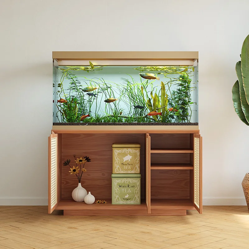 Masif Ahşap Rattan Oturma Odas - Aquarium Fish Live incelemesi ve fiyatı