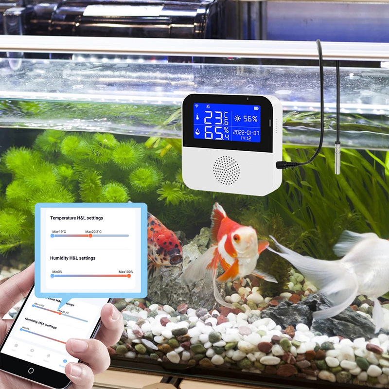 WiFi Tuya akıllı yaşam LED ekr - Aquarium Fish Live incelemesi ve fiyatı