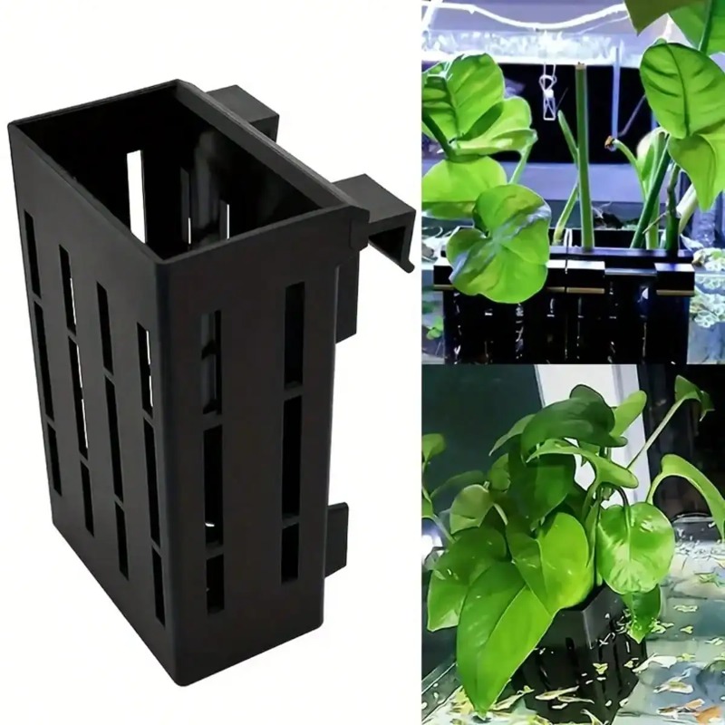 Akvaryum Bitki Tutucu Siyah Pl - Aquarium Fish Black incelemesi ve fiyatı