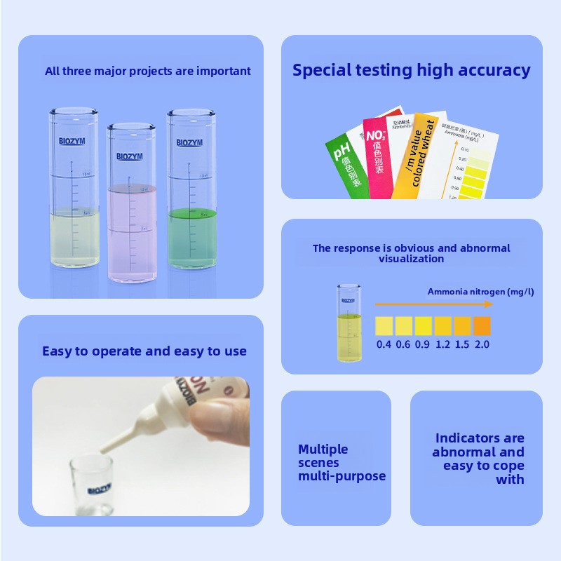 BIOZYM Akvaryum Test Kiti-Nitr - Aquarium Fish Freshwater incelemesi ve fiyatı