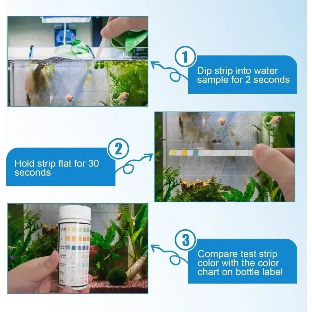 Akvaryum Test Şeridi PH Kalite - Aquarium Fish Freshwater incelemesi ve fiyatı