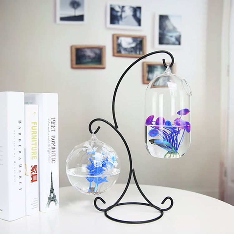 Yaratıcı çift katlı şeffaf ası - Aquarium Fish In Bowl incelemesi ve fiyatı