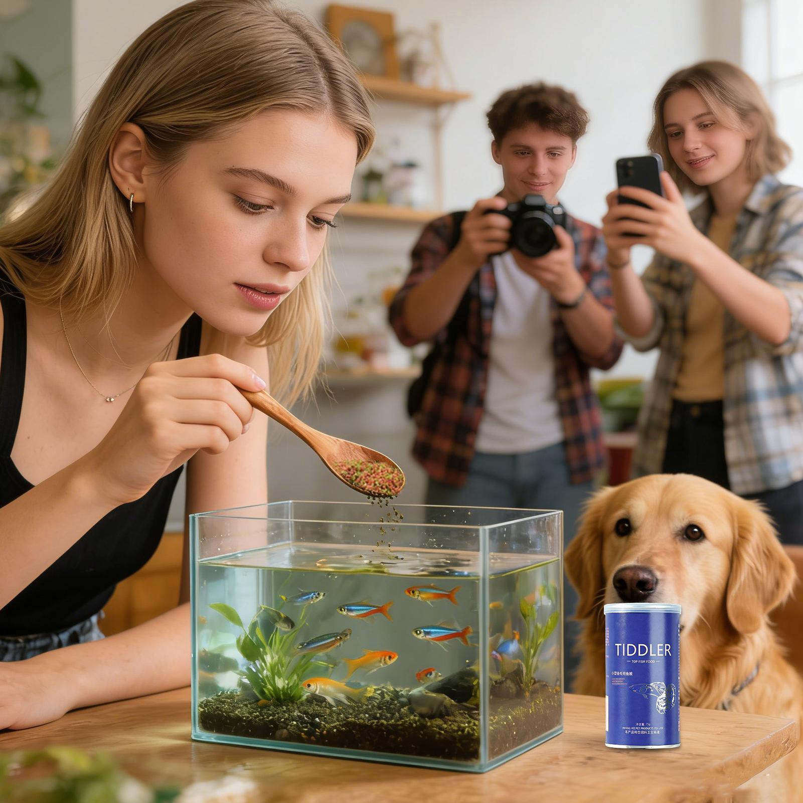 Balık Yemi Akvaryum Yemi Küçük - Aquarium Fish Freshwater incelemesi ve fiyatı