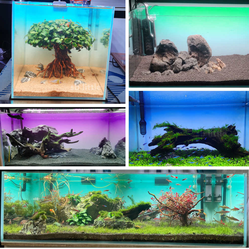 Balık Tankı Arka Plan Etiket S - Aquarium Fish Black incelemesi ve fiyatı